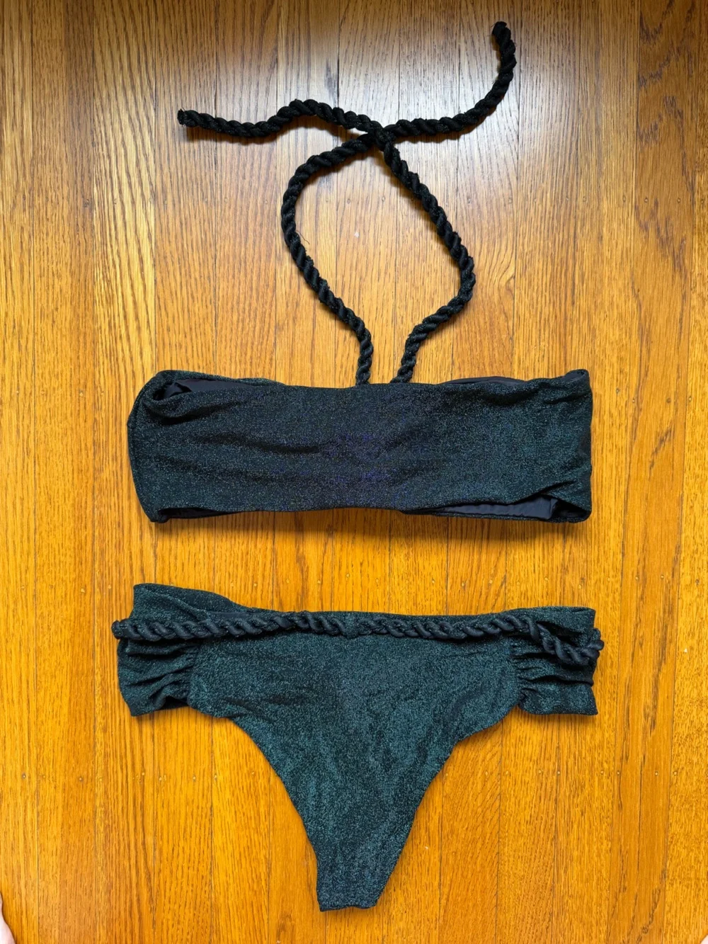DEVON WINDSOR Black Lined Garment with Branded Tag